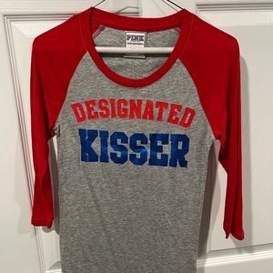 NWT Pink by Victoria’s Secret Phillies shirt. Size xs.